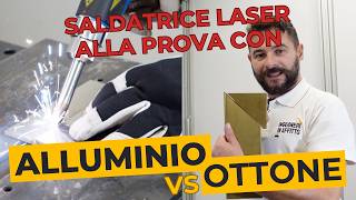 Provata la potenza della nuova saldatrice Laser IPG Lightweld XR 1500 W [upl. by Namyac193]