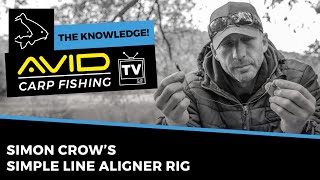 Simon Crows Simple LineAligner Rig  The Knowledge  Avid Carp Fishing TV [upl. by Georg633]