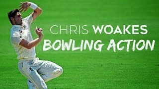 Chris Woakes Bowling Action HD  Sport Blaster [upl. by Okime]