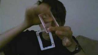 Magic Trick Linking Cards [upl. by Wiskind]