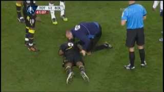 Fabrice Muamba Collapses on pitch during FA Cup [upl. by Nosneb]