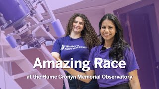 Amazing Race featuring the Hume Cronyn Memorial Observatory [upl. by Stevena]