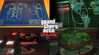 Exploring Secret Alien Easter Eggs in the Zancudo Military Facility  GTA Online [upl. by Federico]