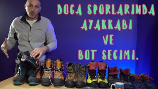 DOGA SPORLARINDA BOT VE AYAKKABI SECIMI [upl. by Candide]