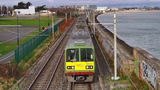 Irish Rail 8520 Class Dart Train 8632  Blackrock Dublin [upl. by Uuge]