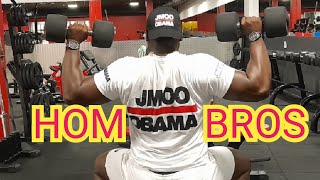 ENTRENAMIENTO DE HOMBROS  JMOO OBAMA [upl. by Jania]