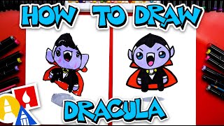 How To Draw Dracula [upl. by Eilsil726]