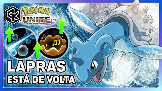 Lapras voltou bufado  Pokemon Unite Lapras Gameplay [upl. by Partridge549]