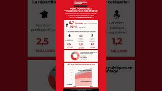 Nombre de fonctionnaires  Infographie [upl. by Liris]