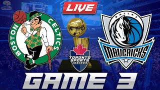 Boston Celtics vs Dallas Mavericks NBA Finals Game 3 LIVE Stream Game Audio  Streamcast amp Hangout [upl. by Barb509]