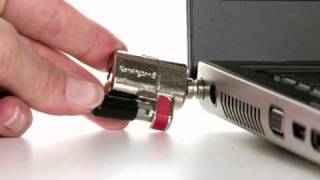 In depth tutorial to show installation and the use of the Kensington ClickSafe Keyed Laptop Lock [upl. by Batista]