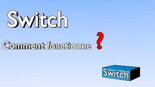 Fonctionnement du commutateur Switch  Sysreseaunet [upl. by Aihgn252]