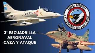 3° Escuadrilla Aeronaval de Caza y Ataque y sus A4Q [upl. by Desdamonna]