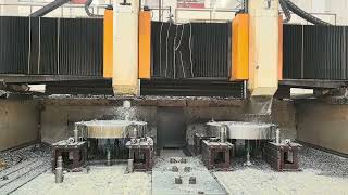 Tube Sheet Machining 02 [upl. by Anum]