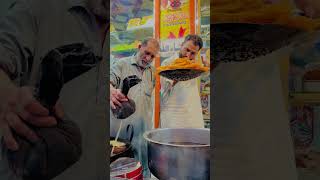 Amandara Spacial Jaleebiya Desi Gee Made  streetfood streetfoodideas jaleebi [upl. by Heidt]