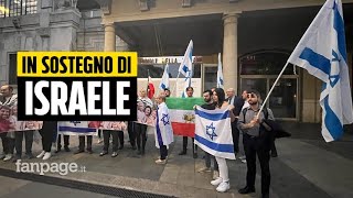 Fiaccolata per Israele presidente del Memoriale della Shoah quotIssare solo la bandiera israelianaquot [upl. by Elysee]