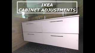 IKEA Cabinet Drawer Adjustment [upl. by Adnovoj124]