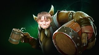 Школьник учит играть  Брюмастер Brewmaster 9 DOTA 2 [upl. by Anuala]