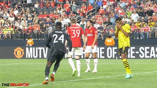 The moment Andre Onana was furious with Harry Maguire [upl. by Animlehliw]