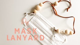 DIY Mask Lanyard [upl. by Correna]