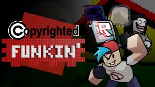 Gameplay Showcase   FNF Copyrighted Funkin HORROR BLAST [upl. by Eibbil]