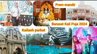 Barasat Kali Puja Pandle hopping 🙏Barasat Kali Puja 2024 barasatkalipuja2024 vlog minivlog [upl. by Eeslehc]