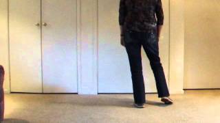 Chilly Cha Cha Beginner Line Dance Walk Through [upl. by Sidman904]