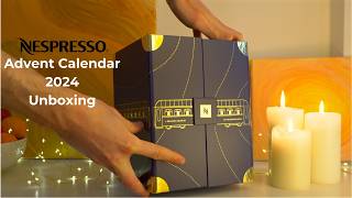 Nespresso Coffee Advent Calendar 2024 Unboxing  Original Capsules [upl. by Neelsaj995]