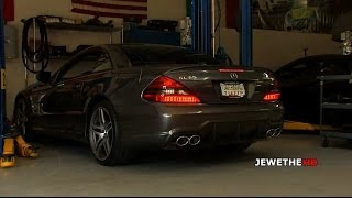 2009 Mercedes SL65 AMG w Fabspeed Custom Exhaust Revs amp Accelerations [upl. by Attlee]