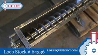 Screw Conveyor  American Process Model SC100  Loeb  64336 [upl. by Yetak971]