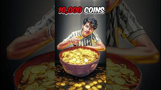 I Toss A Coin 10000 Times 😱 IMPOSSIBLE🥵 shorts [upl. by Niwrad]