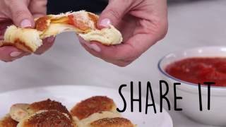 How to Make Pizza Balls  Trending Tastes  MyRecipes [upl. by Soo]