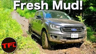 2020 Ford Ranger FX4 vs Fresh MUD on the Hydroline Will it Make it Through [upl. by Tiga]