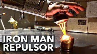 Iron Man Repulsor 20 3000°C HHO torch for Iron Man suit DIY alkali electrolyzer [upl. by Ahsenyl]