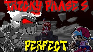 Friday Night Funkin  Perfect Combo  Tricky Phase 5 Mod HARD [upl. by Hewitt33]