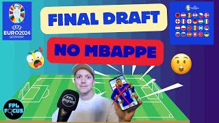 EURO FANTASY 24  FINAL DRAFT [upl. by Atiugal]