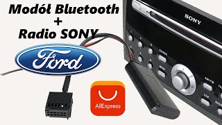 Montaż modułu Bluetooth do radia samochodowego Sony FORD FOCUS 2 [upl. by Vikky905]