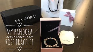 My PANDORA Rose Bracelet [upl. by Clippard236]