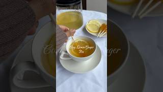 LemonampGinger Tea minivlogshorts teatime lemongingertea aestheticvlog cosyhome чай [upl. by Crotty]