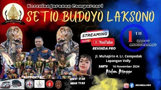 Live Annyversary 1 Th quot Setio Budoyo Laksono quot Palembang [upl. by Lasonde]