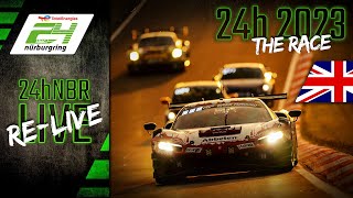 Full Race  ADAC TotalEnergies 24h Nürburgring 2023  English 🇬🇧 [upl. by Sunda245]