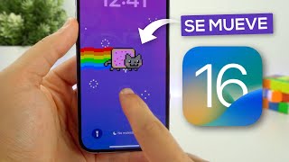 Crear FONDOS ANIMADOS en iPhone con iOS 16 [upl. by Enrak]