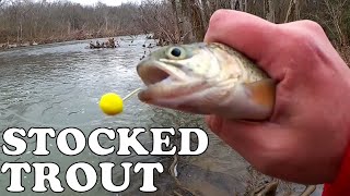 Stocked Trout Fishing Tips for Beginners  How to Catch Stocked Trout [upl. by Namus]