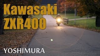 Kawasaki ZXR400 sound DriveBy scenes Yoshimura exhaust [upl. by Utas]