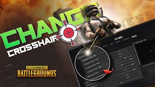 How to Change Crosshair Color in PUBG on PC  Customize Crosshair for Better Aim in PUBG [upl. by Lednik90]