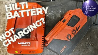 I Fixed My Hilti Battery And It Worked [upl. by Annuahsal]