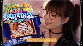 ASMR ⚜️ Lets Play Hearthstone ⚜️ Standard Matches Deck Building amp Pack Opening [upl. by Wernher858]