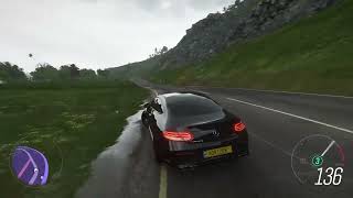 MERCEDESAMG C63 S  Forza Horizon 5 Steering wheel gameplay [upl. by Gerome]