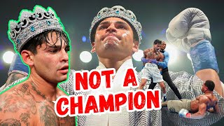 RYAN GARCIA IS NOT A CHAMPION MISSED TITLE WEIGHT ON PURPOSE [upl. by Nuahsad]