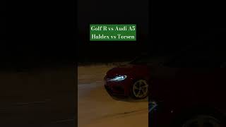 Golf R vs Audi A5 Haldex vs TorsenQuattro [upl. by Chong]